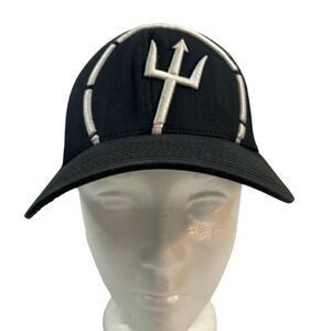 NCAA Arizona State Sun Devils Hat/Cap. Zephyr Stretch Hat. Size M/L Black